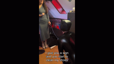 Pet Play And Femdom Mentoring (De:En Subtitle)