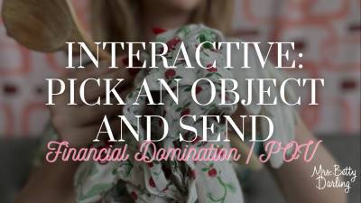 Interactive: Pick An Object And Send