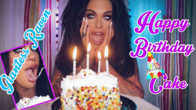 Giantess Raven's Happy Birthday Cake