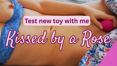 Toy Testing Rose Clit Vibrator
