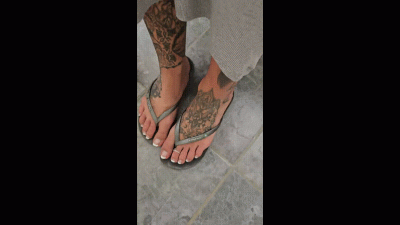 Get On Your Knees And Clean My Feet!