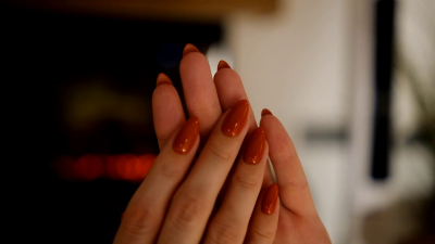 Nail Fetish & Nail Tapping On A Glass Table