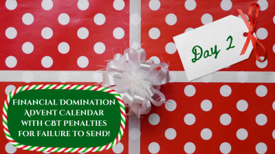 Findom Advent Calendar Day 2
