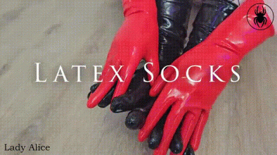 Latex Toe Socks Latex Zehensocken