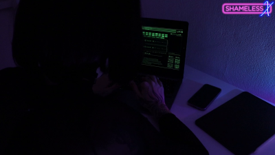 Bukkake For Hacker Slut