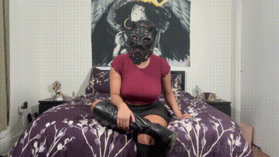Shrimp Dick Tasks: Ebony Femdom SPH Tasks Interactive 4K