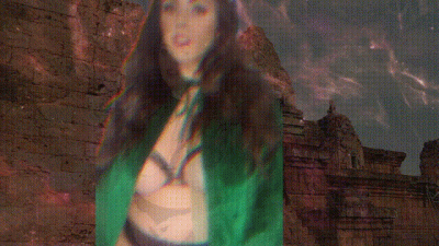 Temple Of The Goddess Caught In The Quicksand