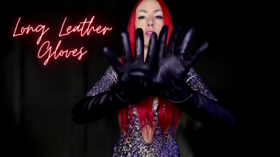 Bow Before My Long Leather Gloves