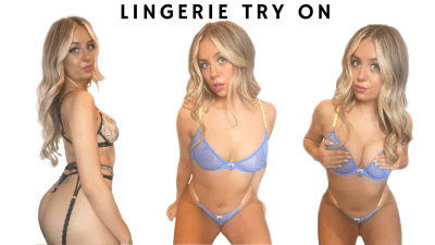 Lingerie Try On Haul