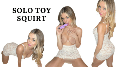 Hot Blonde Squirting