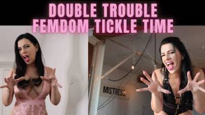 Double Trouble: Femdom Tickle Time