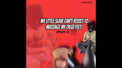 My Little Slave Can't Resist To Massage My Oiled Feet! Part1 (Sub Eng)