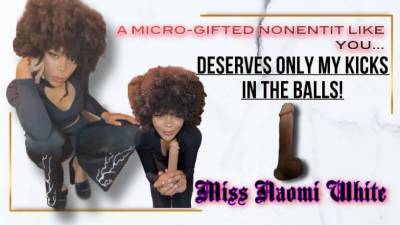 A Micro-Gifted Nonentit Like You... Deserve Only My Kicks In The Balls! (Ita)