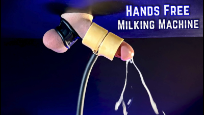 Balls Drained Hands Free With Venus 2000 Cock Milking Machine