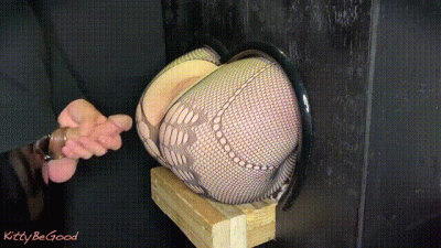 Gloryhole For Women Pussy Gets Cum Dumped With Butt Plug Inserted