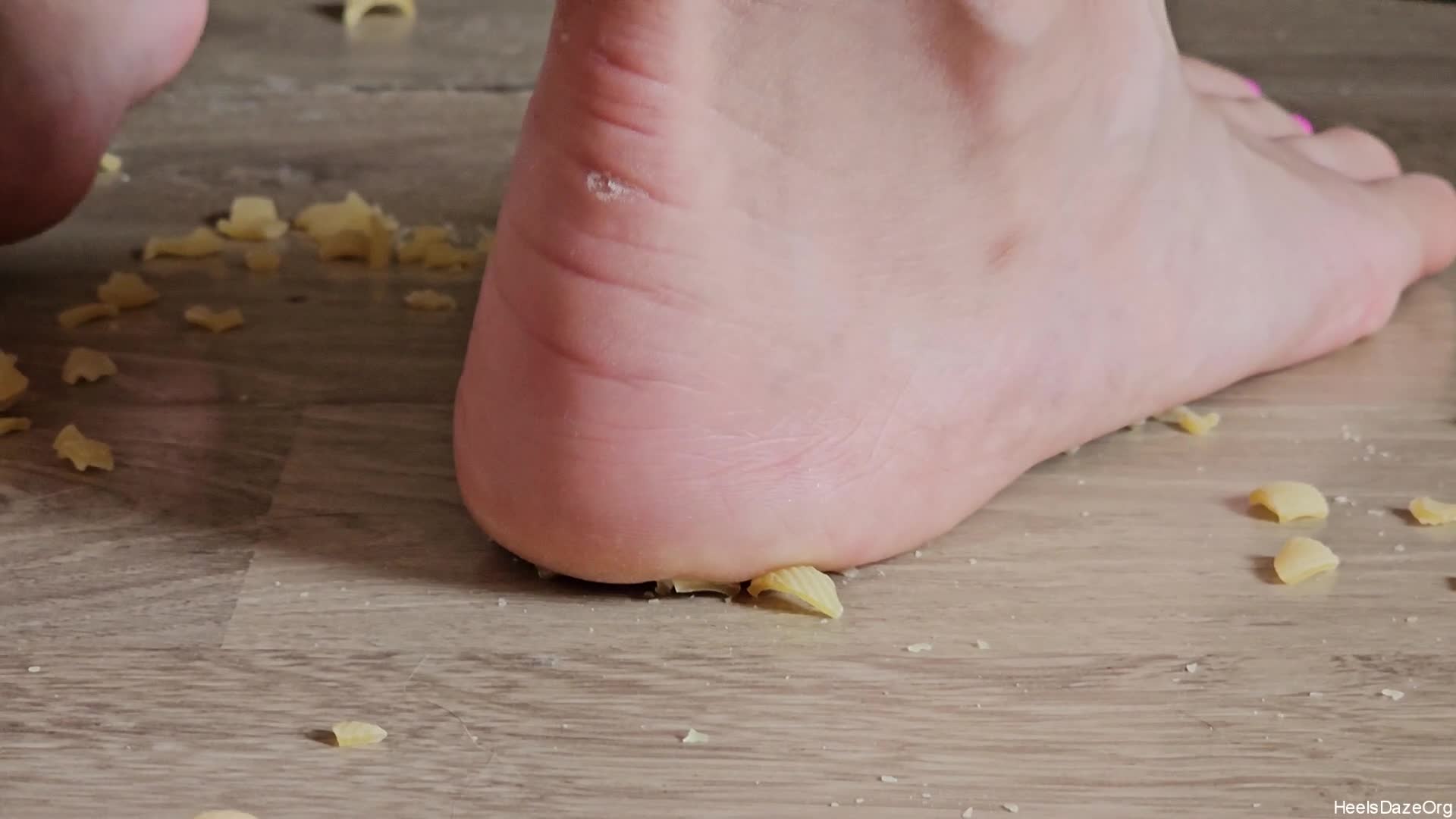 Crushing Pasta Barefoot