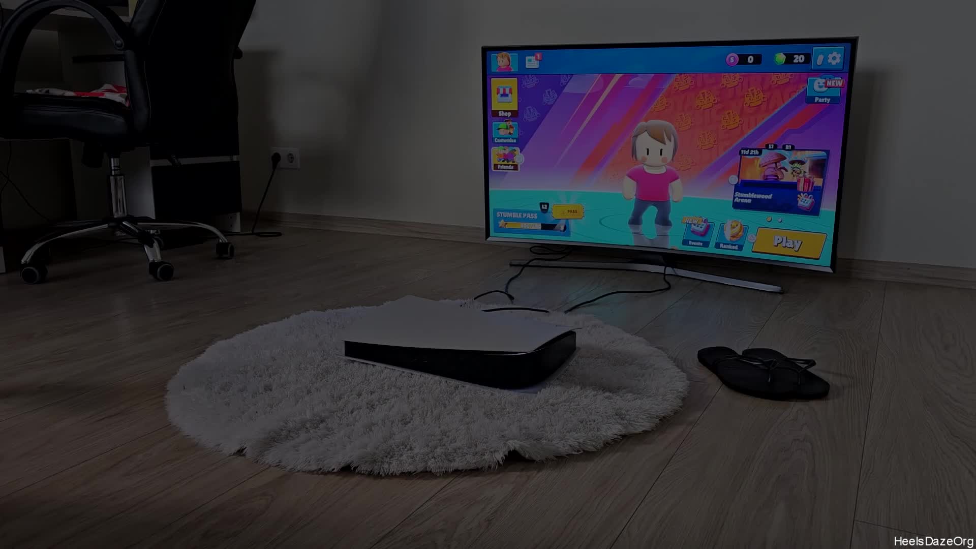 Crush Ps5 Barefoot And In Flip Flops Pt 2