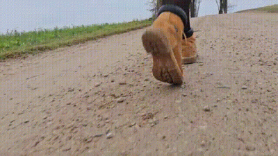 Giantess In Timberland Pro Boots Crushing Pebbles & Rocks Pt 2