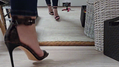 Toe Tapping In Stiletto Heels Pt 2