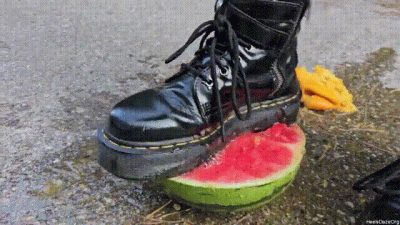 Watermelon And Oranges Crush In Dr Martens