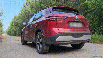 Bouncing Nissan Qashqai
