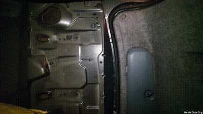 POV Locked In Car Trunk