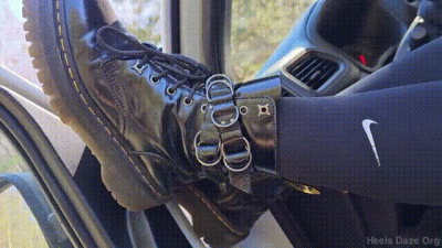 Intense Renault Master Van Revving In Dr Martens