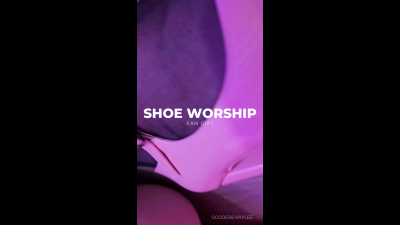 Shoe Worship- Fan Gift