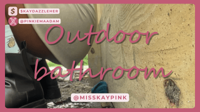 Public Bladder Relief: Pissing Outside In Daylight