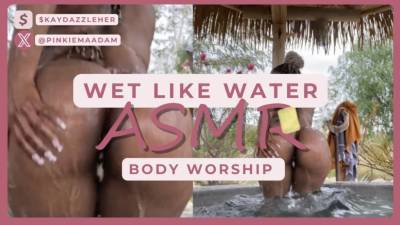 Water Dripping Body Worship