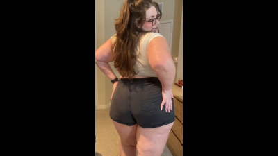 9 Minute Big Booty BBW Strip Tease