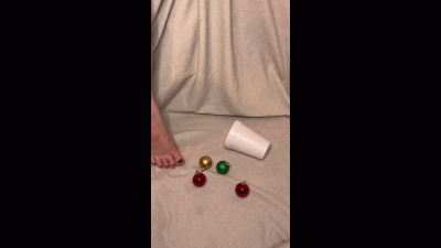 Picking Up Things With My Toes: Ornament Edition
