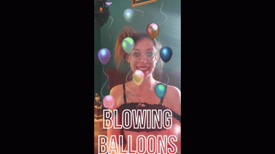 Balloon Blowing