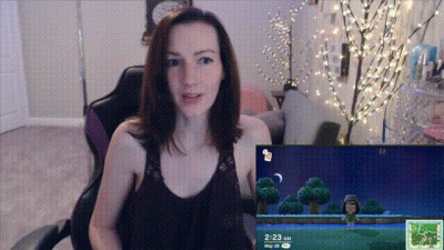 Gamer Girl Accidentally Cums On Stream