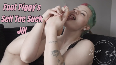 Self Toe Sucking JOI For Foot Piggies!