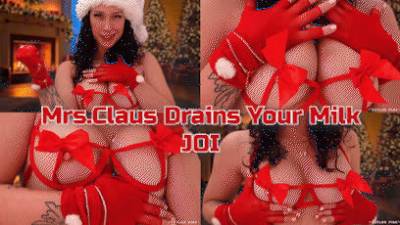 Mrs.Claus Drains Your Milk- Tit JOI Jerk Off Instruction