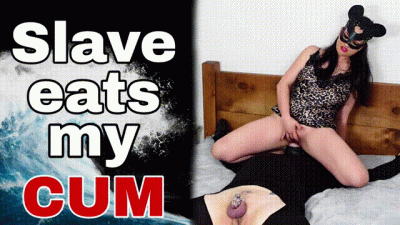 Femdom Facesitting Slave! Cum Eating Orgasms