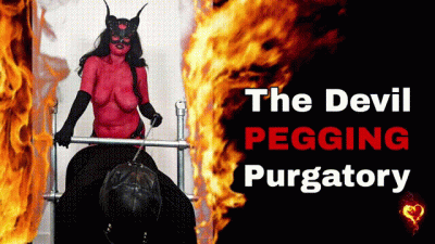 Femdom The Devil Pegging Purgatory! Bondage & Fisting