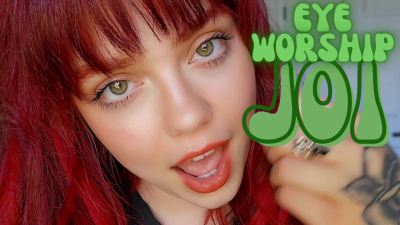 Green Eye Fetish JOI Worship My Big Eyes Ginger Rae