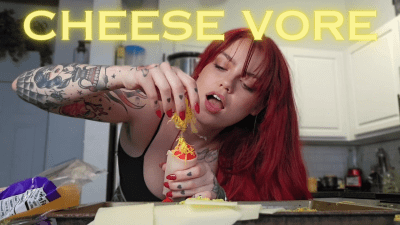 POV Cheese Fetish And Vore