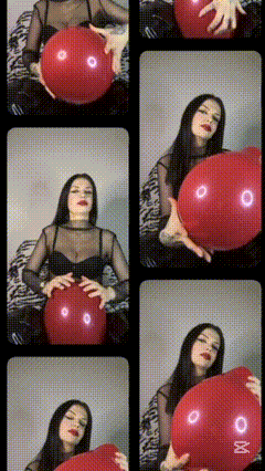 Red Balloon, Red Lips, Now Watch Me Pop It