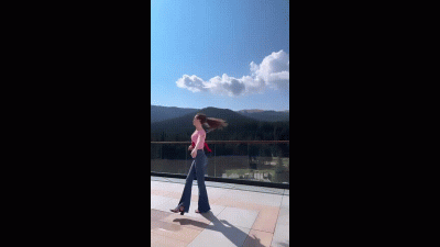 Playing Under The Warm Sunlight With Pure Ecstasy