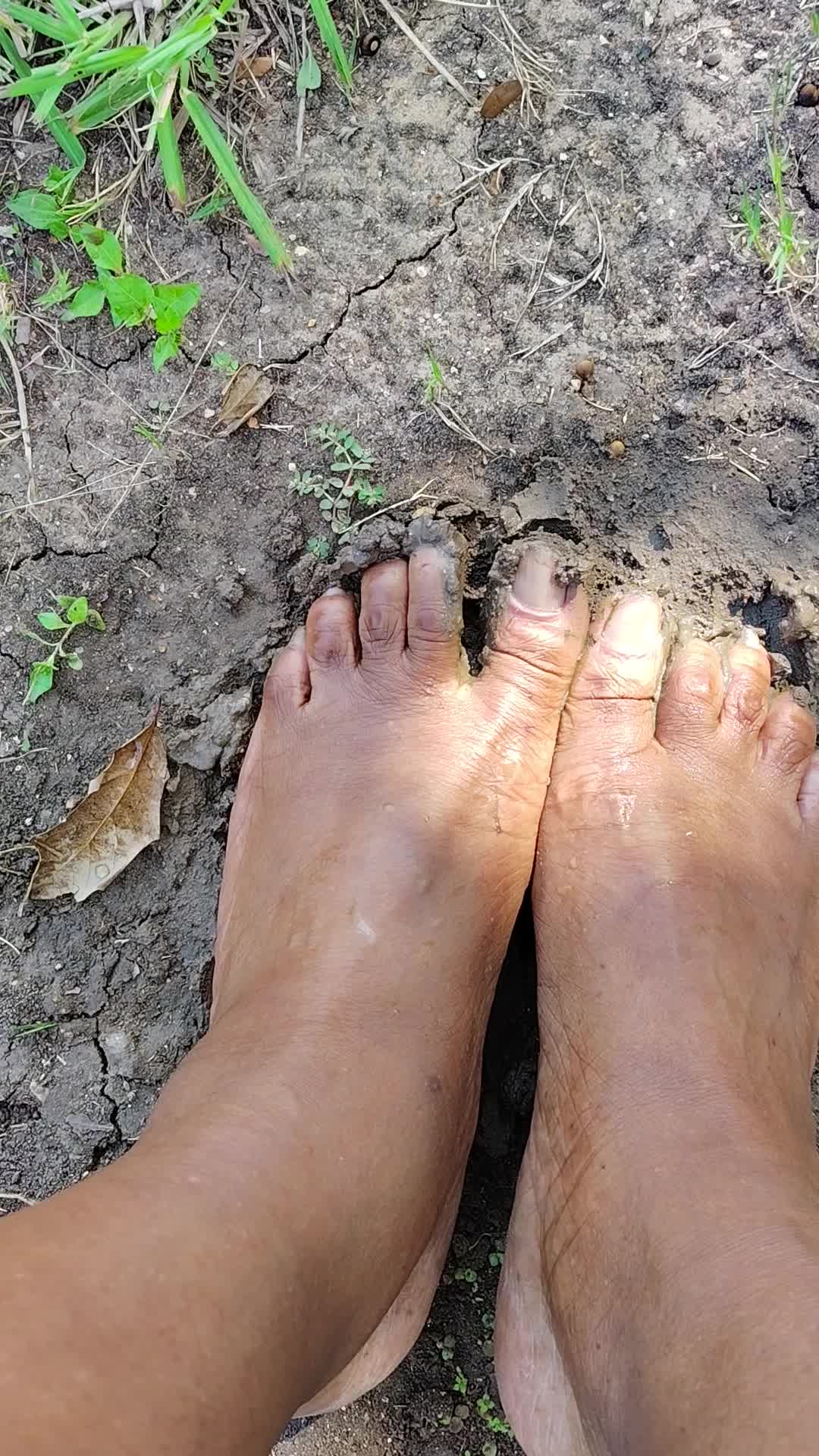 Feet In The Mud