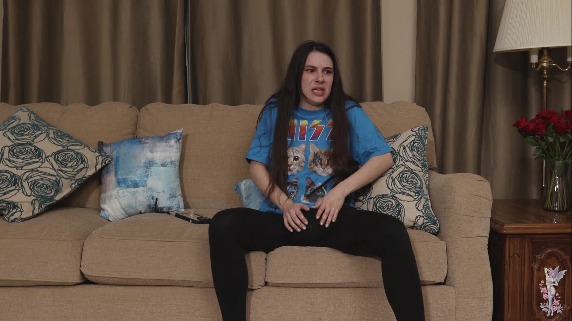 HD/ Ziva Fey- Chastity Gum: Tits And Pussy Inflation