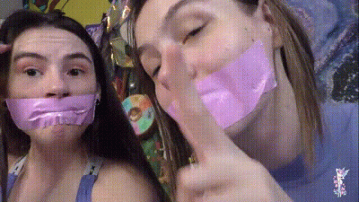 4K/ Ziva Fey Fey Girls Self Tape Gags