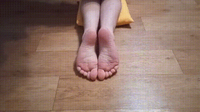 Self Bastinado For Cute Male Feet