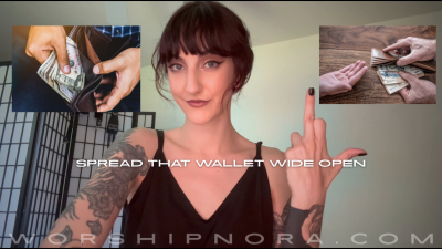 Spread That Wallet Wide Open