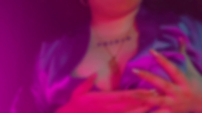 'Stare & Sink'- Lady Lavasha Short Clip [Tattoos, Purple Trance, Ebony, Curvy]
