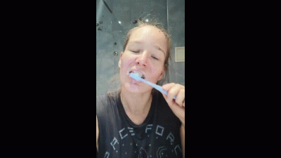 Toothbrushing Teeth Morning Routine + Lenses For Eyes
