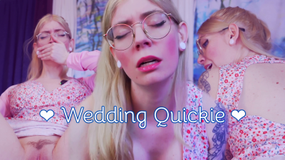 Wedding Quickie- POV Kissing, Handjob, Implied Pussy Eating, Virtual Sex, Dirty Talk